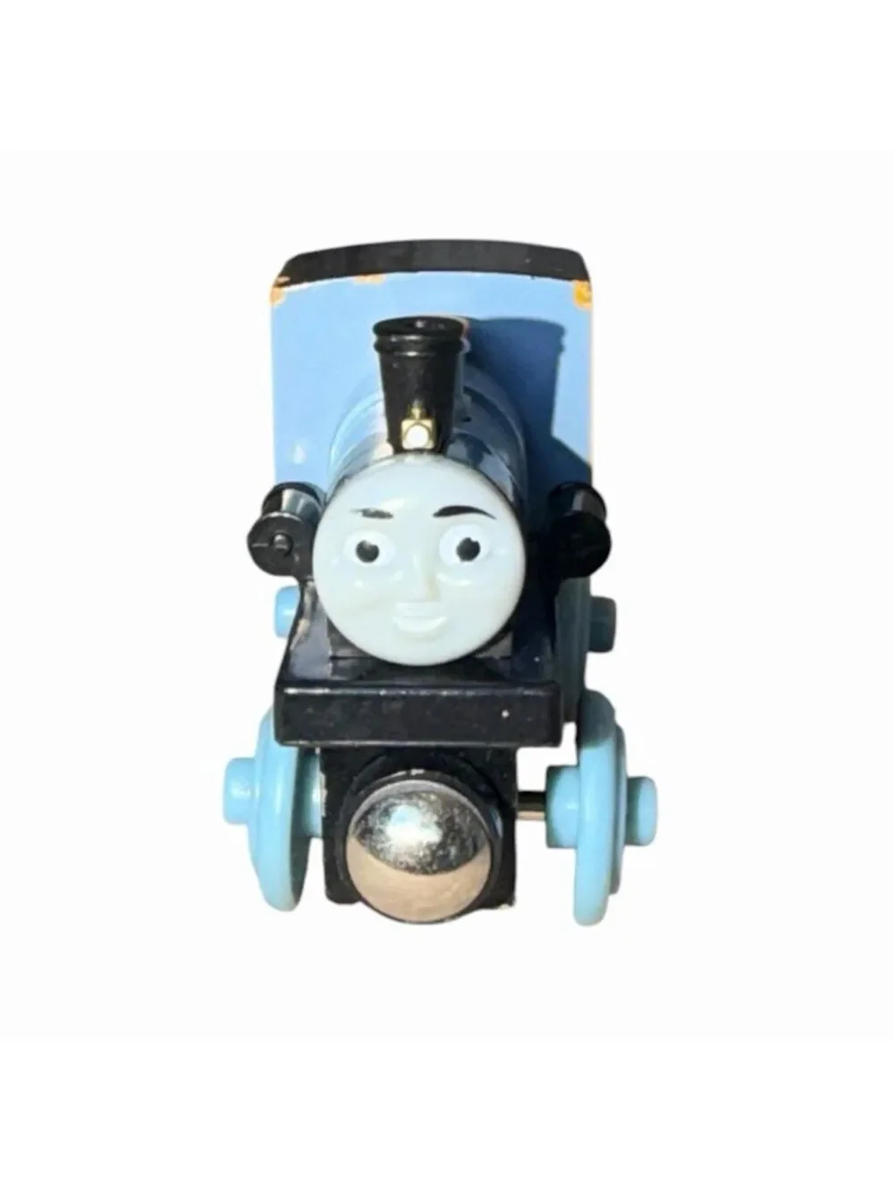 Thomas & Friends Wooden Railway BASH Train Engine Orange Magnetic Wood Toy Misty